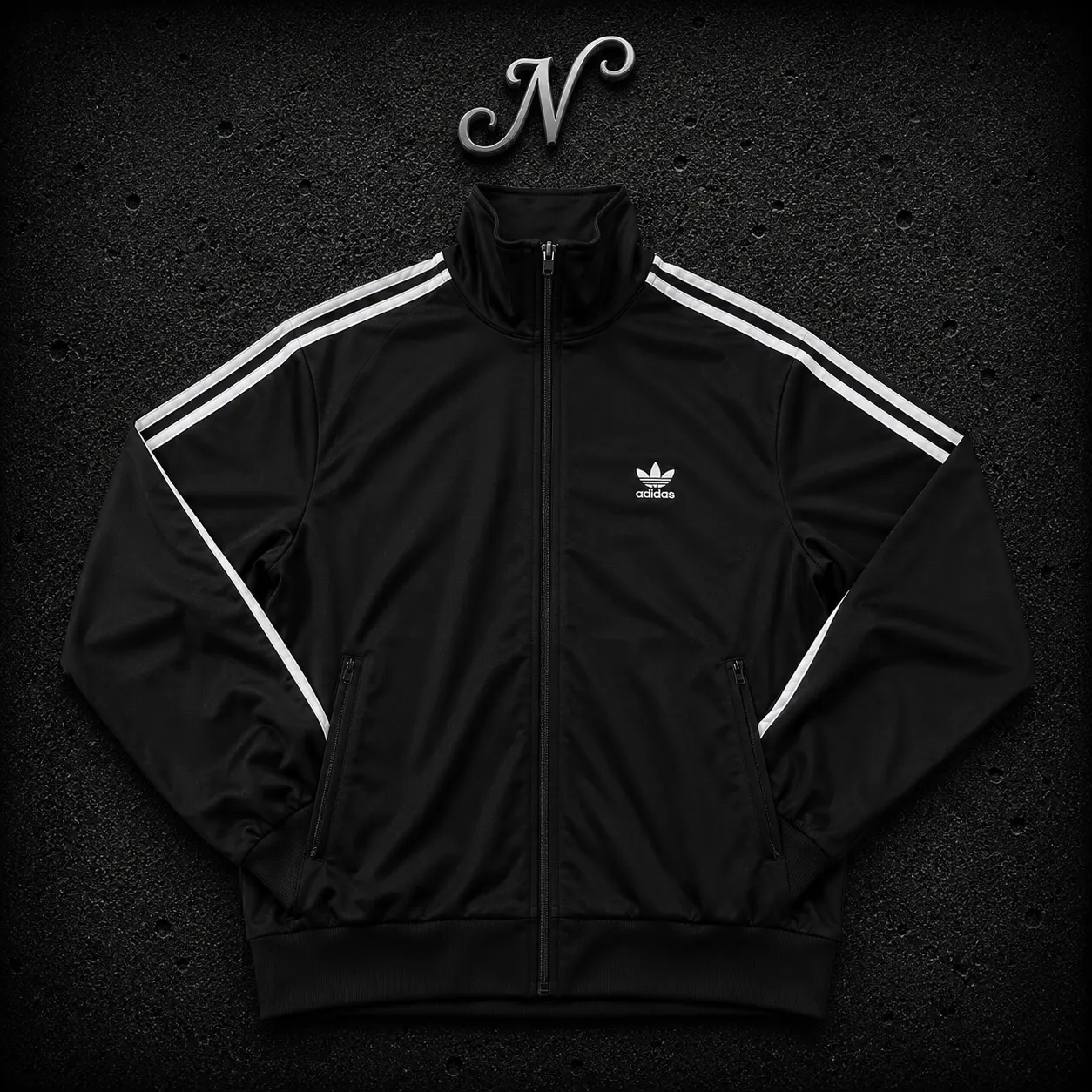 Adidas Originals Adicolor Firebird — campera streetwear original, vista frontal