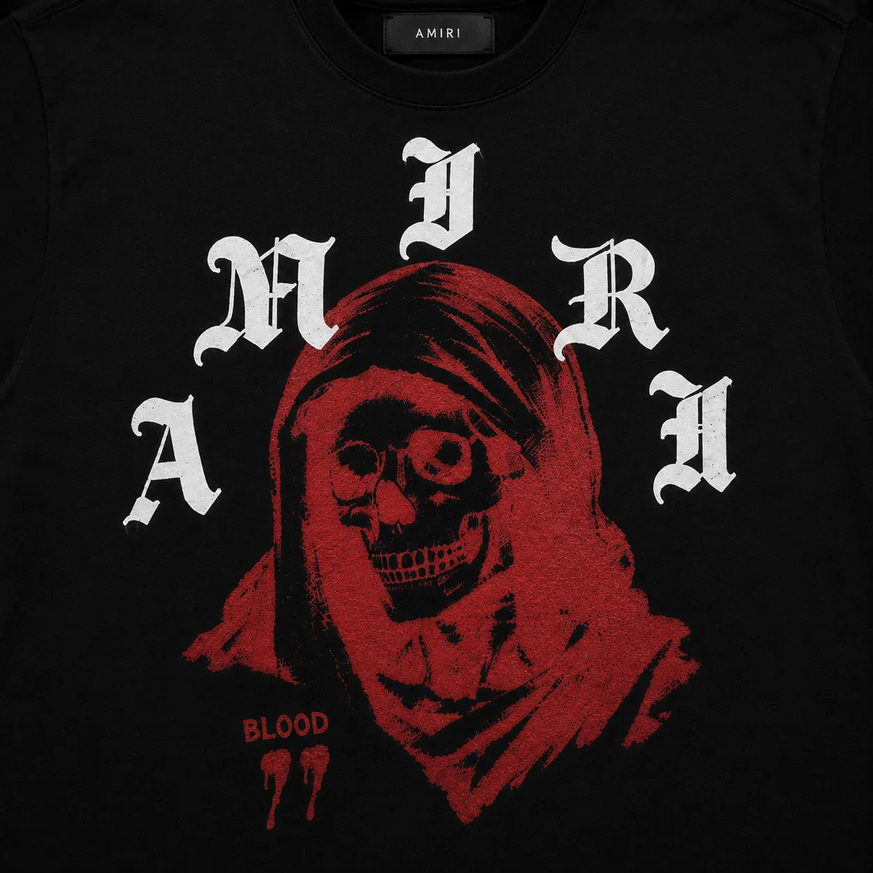 Amiri x Wes Lang Solar Kings — remera streetwear original, vista trasera