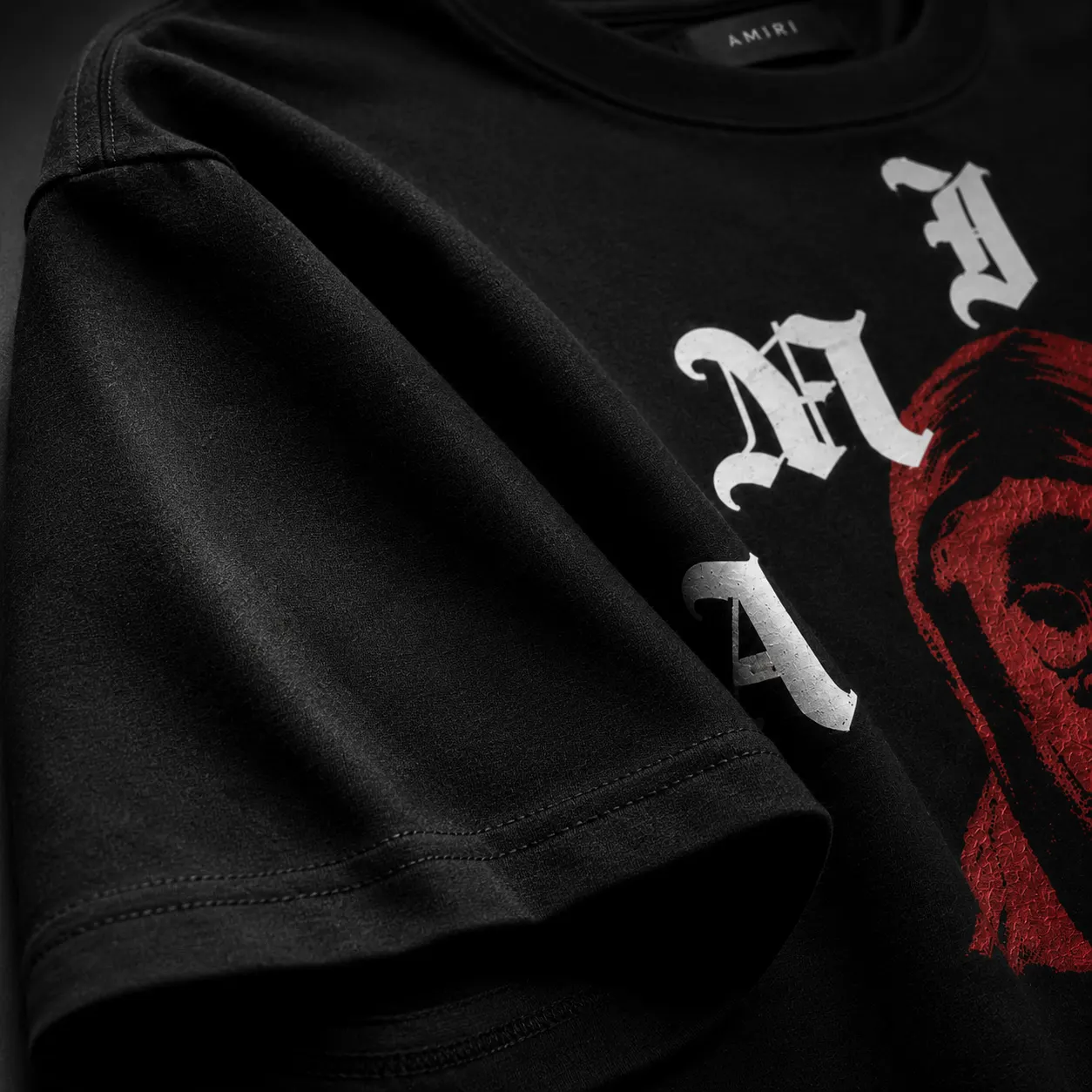 Amiri x Wes Lang Solar Kings — remera streetwear original, vista lateral