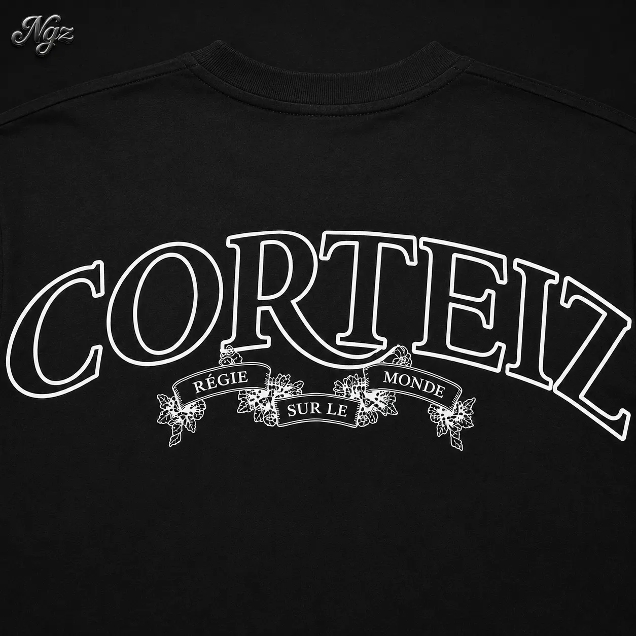 CORTEIZ HEAVYWEIGHT ROYALE TEE — remera streetwear original, vista trasera