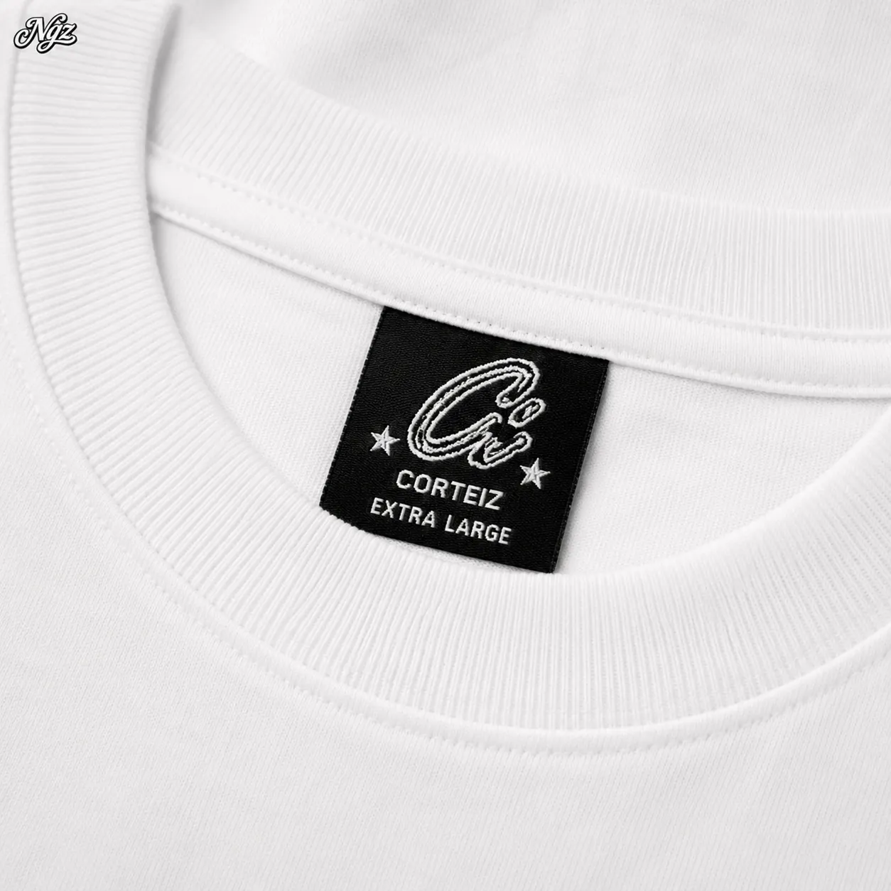 Corteiz OG Artillery Tee 'White — remera streetwear original, vista trasera