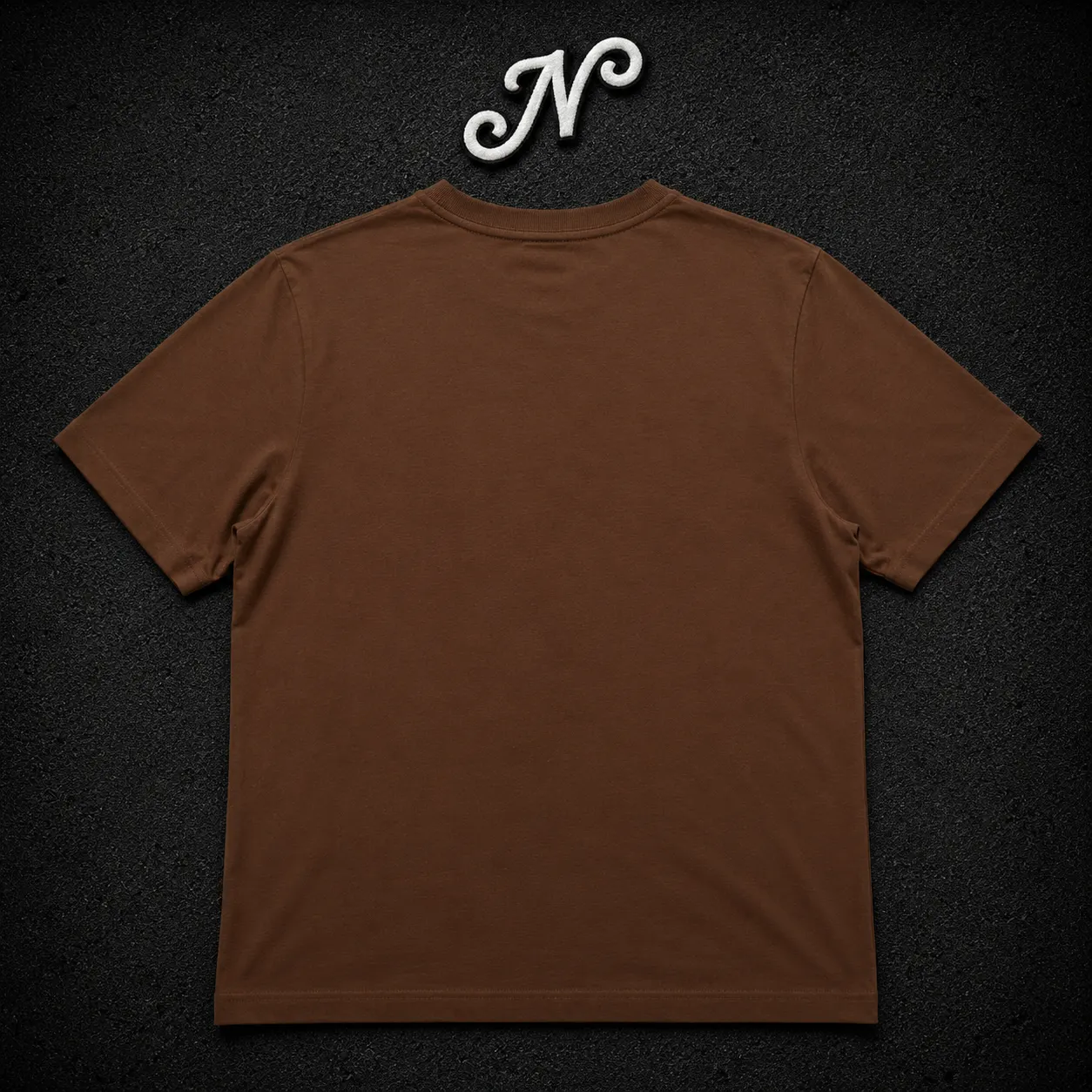 Diesel Brown — remera streetwear original, vista trasera