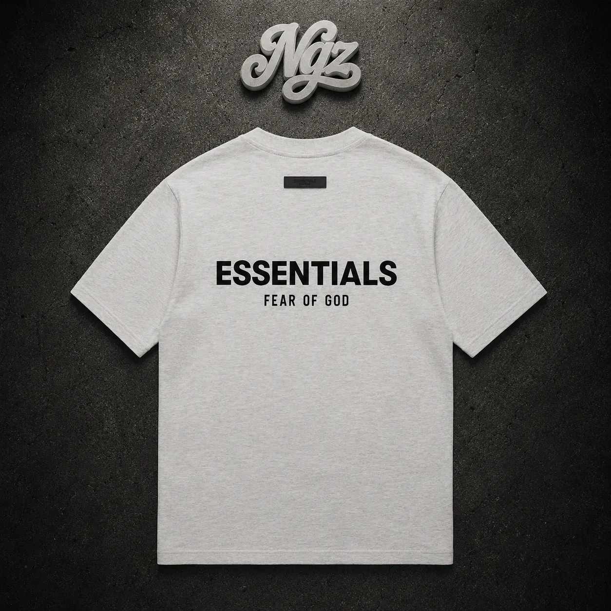 Fear of God Essentials Short Sleeve Tee — remera streetwear original, vista trasera