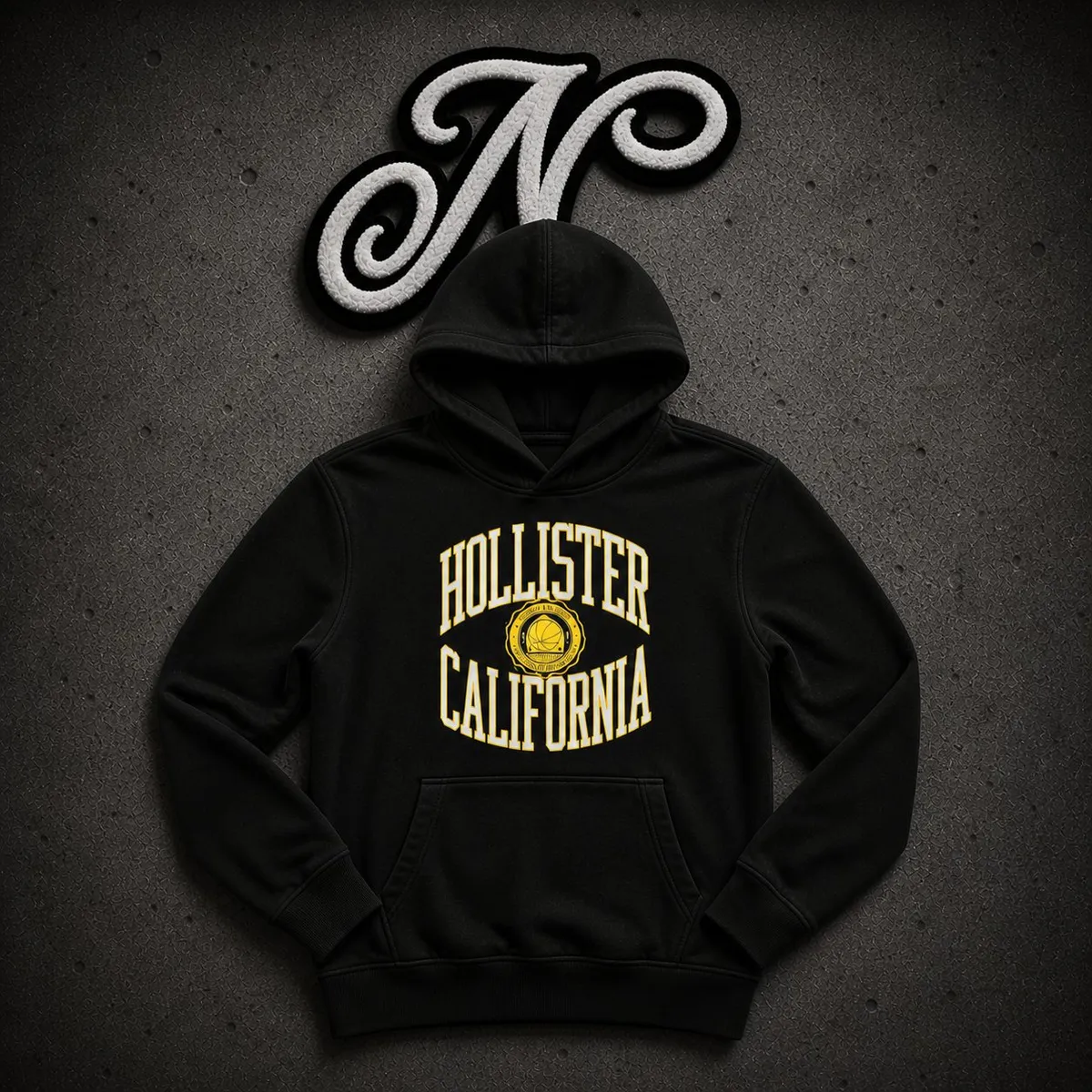 Hollister California — zapatilla streetwear original, vista frontal
