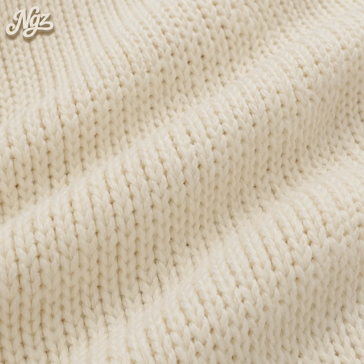 Master Off Sand Knit Sweater EME Studios — buzo streetwear original, detalle