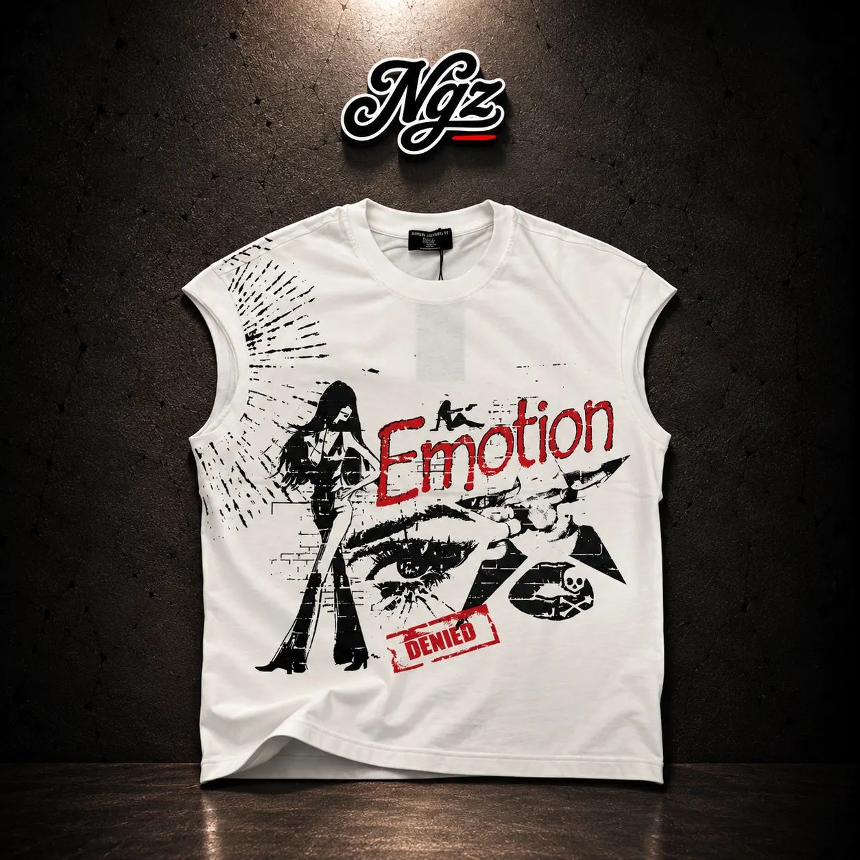 Mixed Emotion “Starboy” Sleevele Mixed Emotions — remera streetwear original, vista frontal