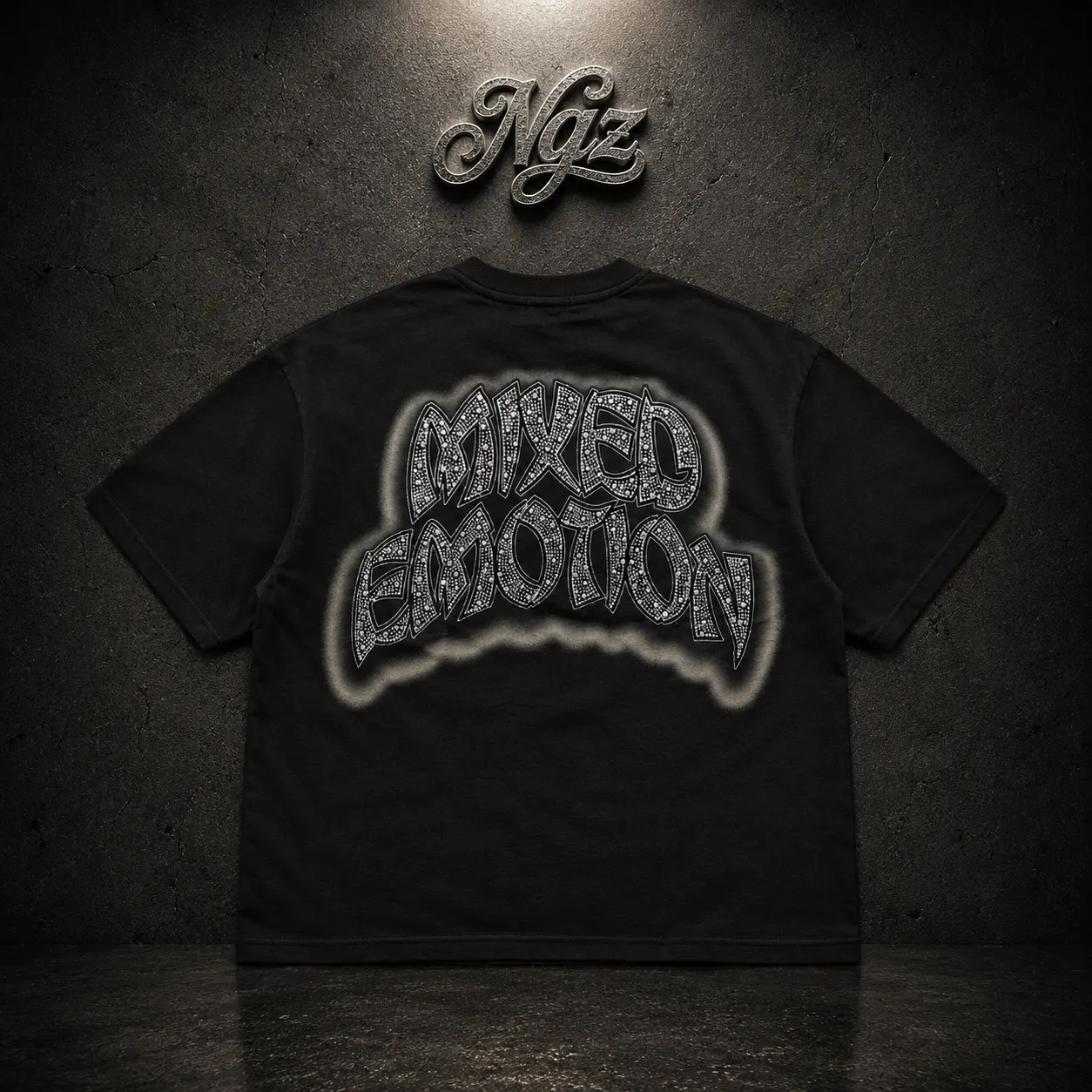 Mixed emotions  "Seaside Tee" — remera streetwear original, vista trasera
