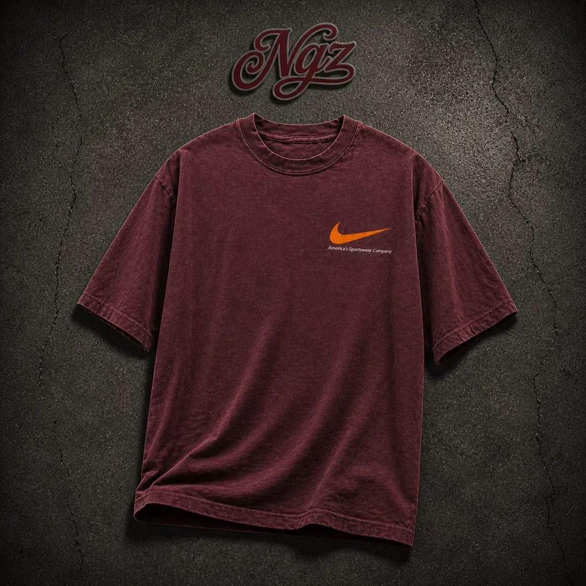 Nike Country — remera streetwear original, vista frontal