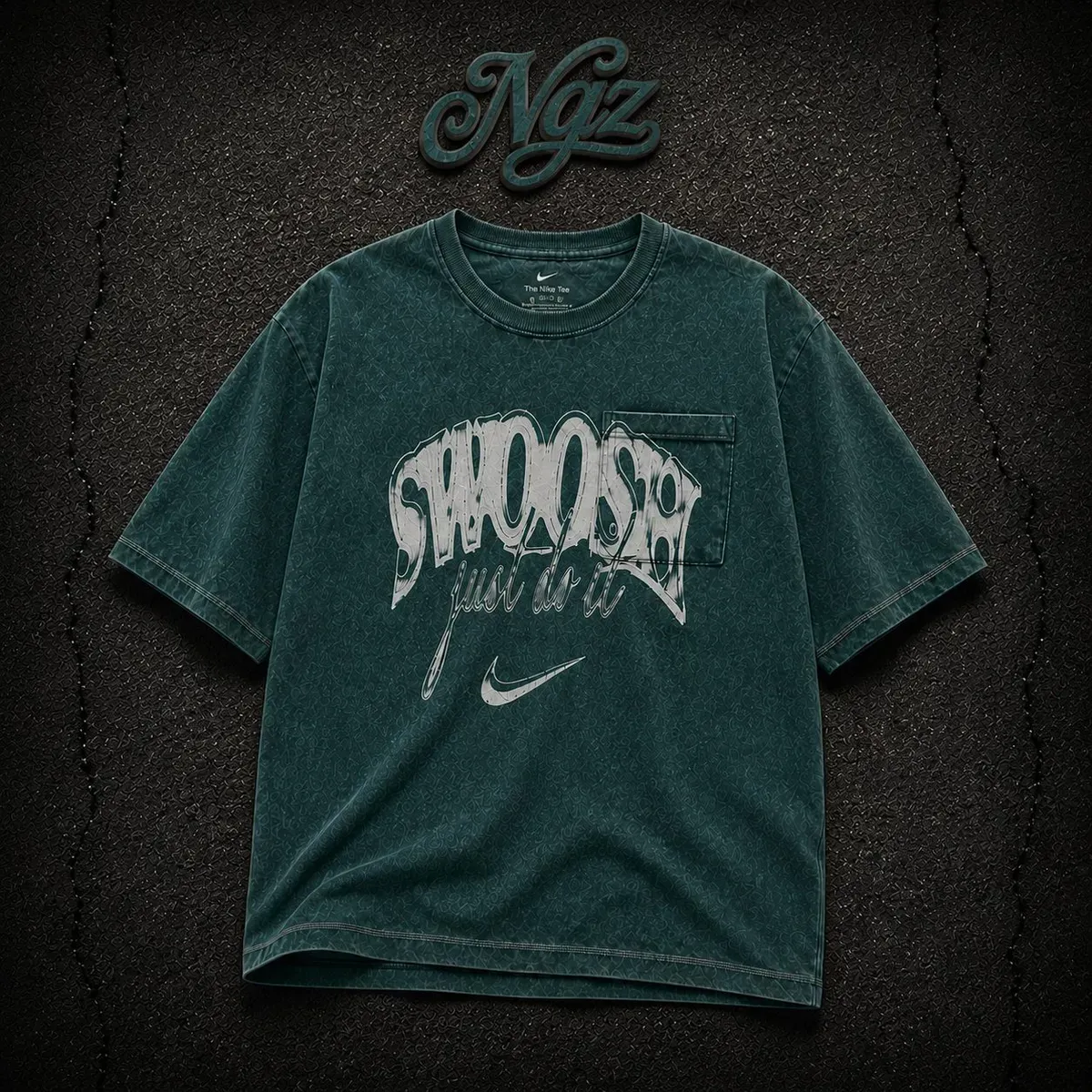 Nike NSW — remera streetwear original, vista frontal