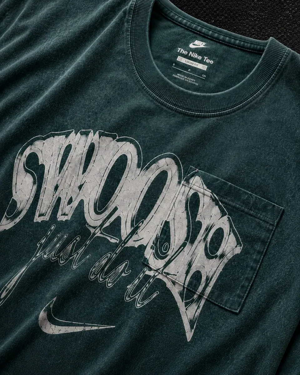 Nike NSW — remera streetwear original, vista trasera