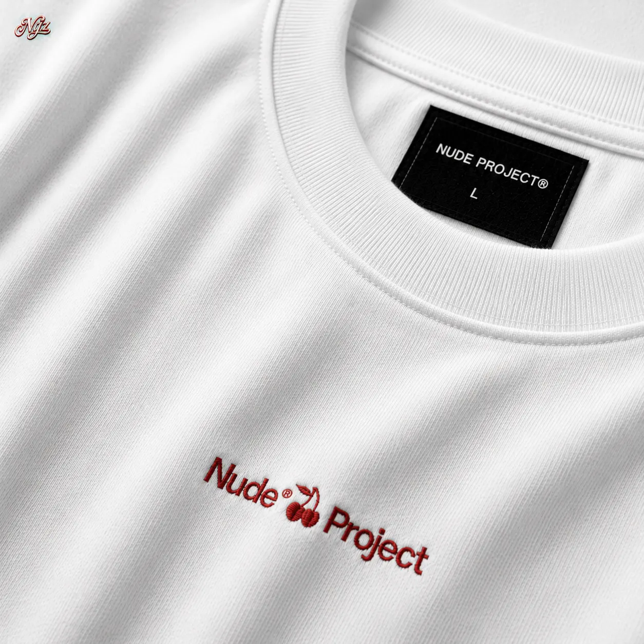 Nude Project Cherry Tee — remera streetwear original, detalle